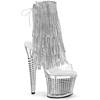 Pleaser - SPECTATOR1017RSF Bottes de plateforme, Pole dance chaussures - Couleur argent Product image